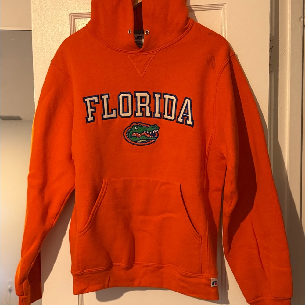 Russell Athletic Orange Florida Hoodie